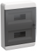 IEK TEKFOR Корпус пластиковый ЩРН-П-24 IP41 черная прозрачная дверь IEK, TF5-KP12-N-24-41-K01-K03 IEK TEKFOR Корпус пластиковый ЩРН-П-24 IP41 черная прозрачная дверь IEK, TF5-KP12-N-24-41-K01-K03