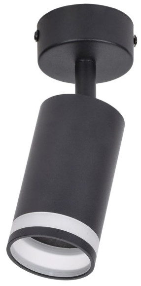 IEK LIGHTING Светильник 4006 накладной настено-потолочный под лампу GU10 черный IEK, LT-USB0-4006-GU10-1-K02