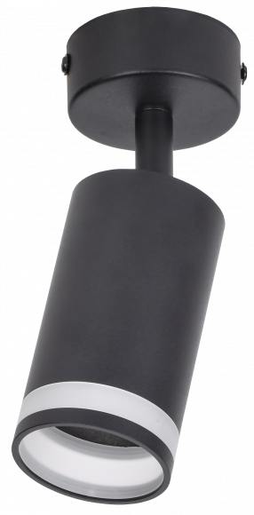 IEK LIGHTING Светильник 4006 накладной настено-потолочный под лампу GU10 черный IEK, LT-USB0-4006-GU10-1-K02