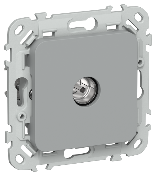 IEK FLITE Розетка TV экранированная оконечная тип M РТВм-1-1-1-ФлС серый IEK, FI-A13-O-K03