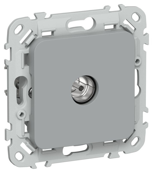 IEK FLITE Розетка TV экранированная оконечная тип M РТВм-1-1-1-ФлС серый IEK, FI-A13-O-K03 IEK FLITE Розетка TV экранированная оконечная тип M РТВм-1-1-1-ФлС серый IEK, FI-A13-O-K03