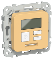 FLITE Термостат электронный с дисплеем 16А Т-ФлЗ золотарник IEK, FI-RT11-K90