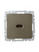 IEK BRITE Розетка HDMI РHDMI-0-БрШ шампань IEK, BR-H10-K37