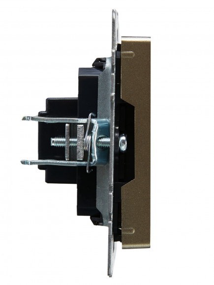 IEK BRITE Розетка HDMI РHDMI-0-БрШ шампань IEK, BR-H10-K37
