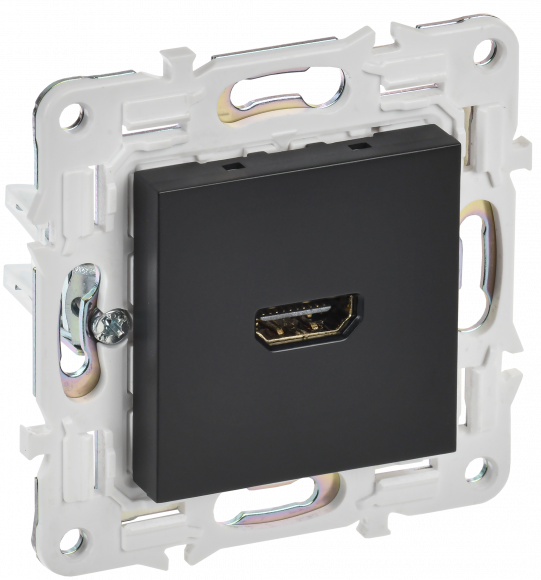 IEK SKANDY Розетка HDMI SK-H01Bl черный , SK-H10-K02 IEK SKANDY Розетка HDMI SK-H01Bl черный , SK-H10-K02