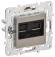 IEK SKANDY Розетка компьютерная двойная RJ45 кат.5E SK-K03N металл никель , SK-K20-1-K50