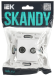IEK SKANDY Розетка двойная TV+SAT SK-A13W арктический белый , SK-AF20-O-K01