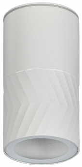 LIGHTING Светильник уличный 5110 потолочный под лампу GU10 IP65 белый IEK, LT-UPU0-5110-GU10-1-K01