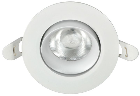 IEK LIGHTING PRO Светильник светодиодный поворотный ДВО 1812 7Вт 4000К IP20 круг белый IEK, LTP-DSO0-1812-07-40-K01