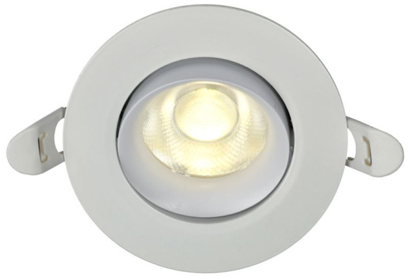 IEK LIGHTING PRO Светильник светодиодный поворотный ДВО 1812 7Вт 4000К IP20 круг белый IEK, LTP-DSO0-1812-07-40-K01