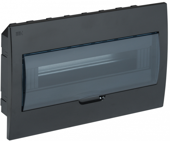 IEK KREPTA 3 Корпус пластиковый ЩРВ-П-18 IP41 черный IEK, MKP12-V-18-41-K02
