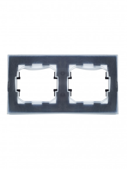 IEK BRITE Рамка 2-местная IP44 РУ-2-БрТБ-44 темная бронза , BR-M22-44-K45