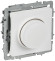 IEK BRITE Светорегулятор поворотно-нажимной 600Вт СС10-1-0-БрАБ арктический белый IEK, BR-D20-0600-K91