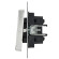 IEK BRITE Выключатель 3-клавишный 10А ВС10-3-0-БрГН металл хром/никель IEK, BR-V30-0-10-M-K23