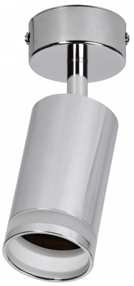 IEK LIGHTING Светильник 4006 накладной настено-потолочный под лампу GU10 хром IEK, LT-USB0-4006-GU10-1-K23