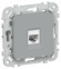 IEK FLITE Розетка компьютерная RJ45 категория 6 UTP РК6-1-0-ФлС серый IEK, FI-K12-2-K03