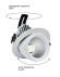 IEK LIGHTING PRO Светильник светодиодный поворотный ДВО 1822 35Вт 4000К IP20 круг белый IEK, LTP-DSO0-1822-35-40-K01