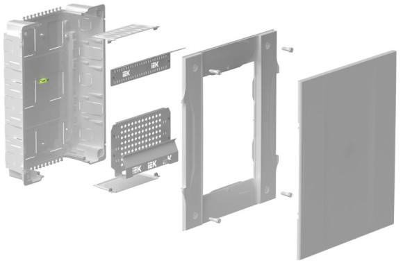IEK KREPTA 5 Корпус пластиковый мультимедиа встраиваемый 470х410мм IEK, KR5-KP23-V-41 IEK KREPTA 5 Корпус пластиковый мультимедиа встраиваемый 470х410мм IEK, KR5-KP23-V-41