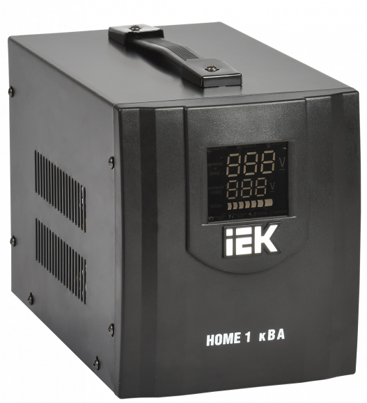 IEK Стабилизатор напряжения серии HOME 1 кВА (СНР1-0-1) IEK, IVS20-1-01000