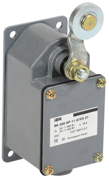 IEK Выключатель концевой ВК-200-БР-11-67У2-21 IP67 IEK, KV-1-200-1