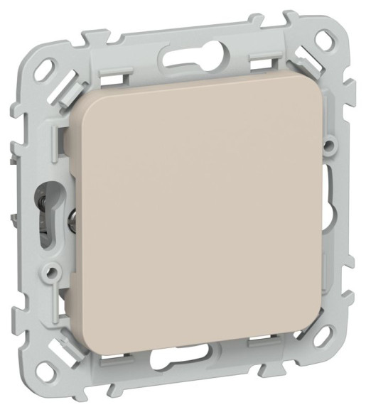 IEK FLITE Заглушка с суппортом ЗГ-ФлЛ льняной IEK, FI-PL10-K88