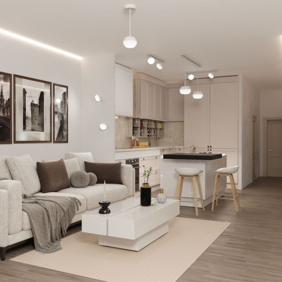 IEK LIGHTING Светильник 4011 накладной настено-потолочный под лампу GX53 белый IEK, LT-USB0-4011-GX53-1-K01
