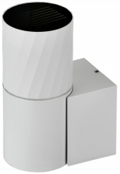 LIGHTING Светильник уличный 5220 настенный под лампу GU10 IP65 белый IEK, LT-UBU0-5220-GU10-1-K01