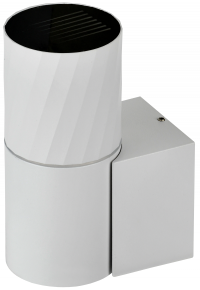 IEK LIGHTING Светильник уличный 5220 настенный под лампу GU10 IP65 белый IEK, LT-UBU0-5220-GU10-1-K01