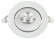 IEK LIGHTING PRO Светильник светодиодный поворотный ДВО 1813 9Вт 4000К IP20 круг белый IEK, LTP-DSO0-1813-09-40-K01