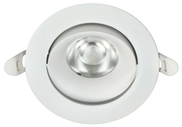 IEK LIGHTING PRO Светильник светодиодный поворотный ДВО 1813 9Вт 4000К IP20 круг белый IEK, LTP-DSO0-1813-09-40-K01