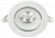 IEK LIGHTING PRO Светильник светодиодный поворотный ДВО 1813 9Вт 4000К IP20 круг белый IEK, LTP-DSO0-1813-09-40-K01