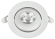 IEK LIGHTING PRO Светильник светодиодный поворотный ДВО 1813 9Вт 4000К IP20 круг белый IEK, LTP-DSO0-1813-09-40-K01