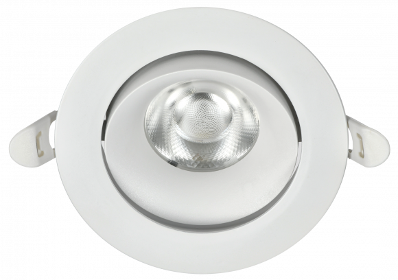 IEK LIGHTING PRO Светильник светодиодный поворотный ДВО 1813 9Вт 4000К IP20 круг белый IEK, LTP-DSO0-1813-09-40-K01