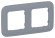 IEK FLITE Рамка 2-местная РУ-2-А-ФлМ маренго IEK, FI-M22-31-20-K35, Artistic