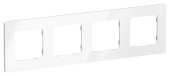 FLITE Рамка 4-местная РУ-4-К-ФлБ белый IEK, FI-M42-32-20-K01