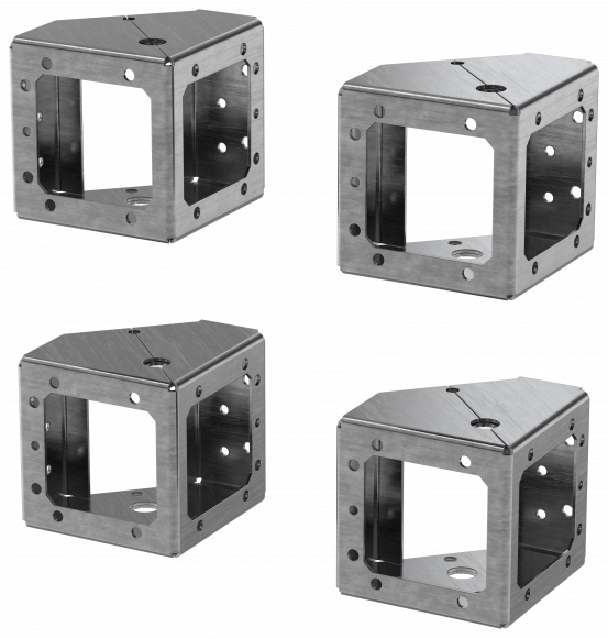 IEK FORMAT Угол цоколя 100мм (4шт/компл) IEK, FO-00D-KC-010-7035