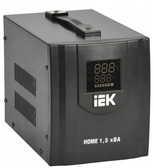 IEK Стабилизатор напряжения серии HOME 1,5 кВА (СНР1-0-1,5) IEK, IVS20-1-01500