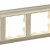 BRITE Рамка 4-местная РУ-4-Бр бежевый/шампань IEK, BR-M42-12-3-K10