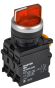 IEK Переключатель с подсветкой на 3 положения 2NO красный MASTER IEK, MI-SW60-20XD-4-14-3-K04