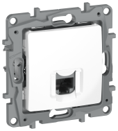 IEKETIKA Розетка компьютерная RJ45 категория 6 UTP 6722531 белый IEK