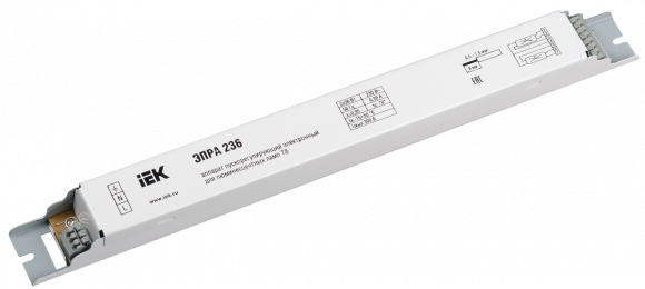 IEK ЭПРА 236 для линейных ЛЛ Т8 IEK, LLV236D-EBFL-2-36