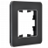 IEK BRITE Рамка 1-местная РУ-1-1-Бр металл черный RE IEK, BR-M12-M-01-K02