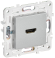 IEK SKANDY Розетка HDMI SK-H01S серебряный , SK-H10-K23 IEK SKANDY Розетка HDMI SK-H01S серебряный , SK-H10-K23
