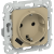 FLITE Розетка 1-местная с заземлением с защитными шторками 16А с USB A+C 20Вт безвинтовое крепление РСЮшс11-1-ФлХ хаки IEK, FI-R14-16-1-U22-020-K59