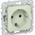 FLITE Розетка с заземлением с защитными шторками безвинтовое крепление 16А РСш11-1-ФлП панг IEK, FI-R14-16-1-K92