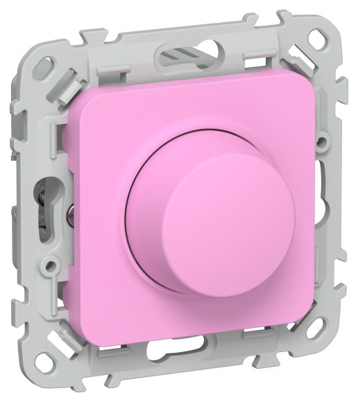 IEK FLITE Светорегулятор проходной TRIAC 550Вт СС26-5-12-ФлПр пурпурный IEK, FI-D23-0550-P-K99