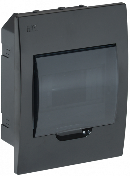 IEK KREPTA 3 Корпус пластиковый ЩРВ-П-6 IP41 черный IEK, MKP12-V-06-41-K02