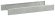 IEK FORMAT Панель цоколя 100х800мм RAL7035 (2шт/компл) IEK, FO-00D-PC-010-080-7035