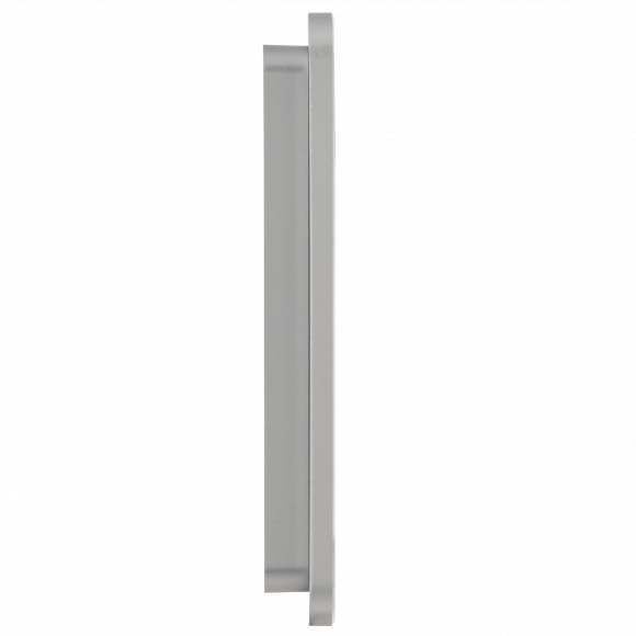 IEK BRITE Рамка 1-местная РУ-1-1-Бр металл алюминий RE IEK, BR-M12-M-01-K47