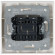 IEK BRITE Выключатель 2-клавишный 10А в сборе ВСР10-2-0-БрАБ арктический белый IEK, BR-V20-0-10-K91-F